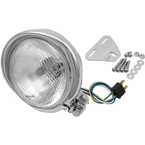 HA5629-01 ハリケーン アメリカン系 ヘッドライトキット 5.5ベーツバイザータイプ ヘッドライト ・スティード400/