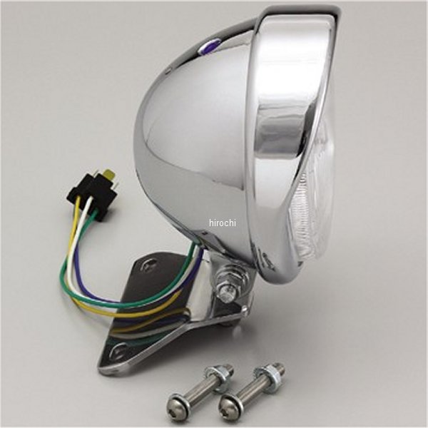 HA5634 ハリケーン 5.5ベーツヘッドライトキット 09年-16年 シャドウ クローム