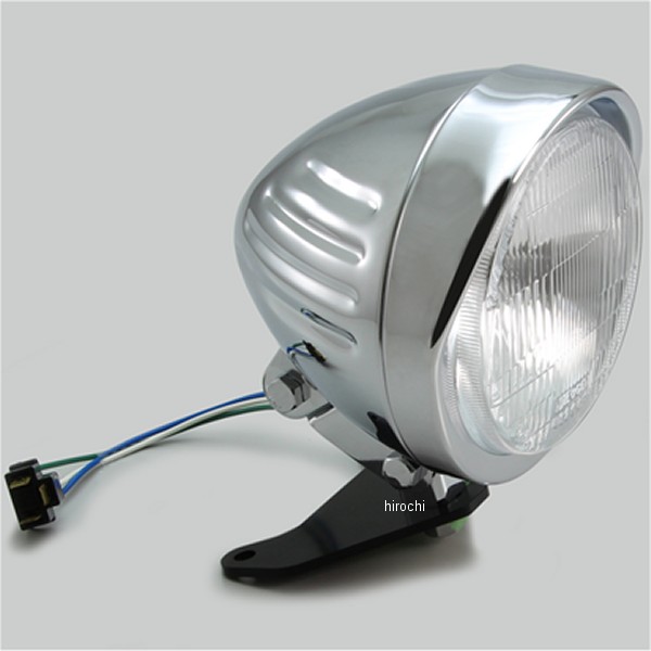 HA5648 ハリケーン 5.5ハイパワースリットヘッドライトキット レブル250、レブル500 クロームメッキ