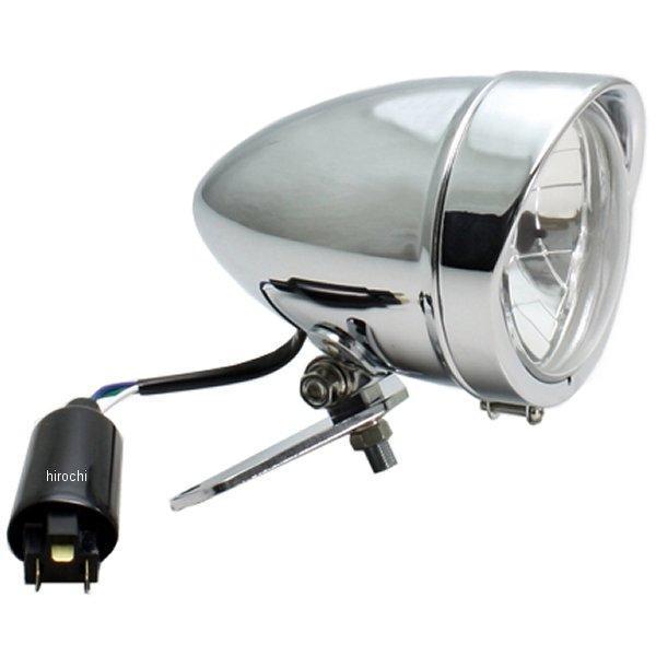 HA5653 ハリケーン 4.5 マルチスリムヘッドライトキット ボルト R/ABS クロームメッキ