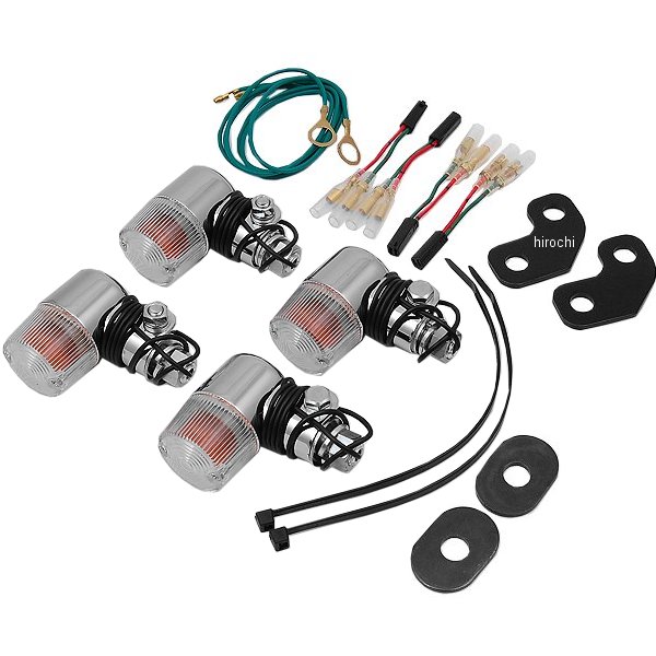 HA5708C-02 ハリケーン ミニウインカーキット (クリアレンズ) ・グラストラッカー ・グラストラッカー ビッグボーイ