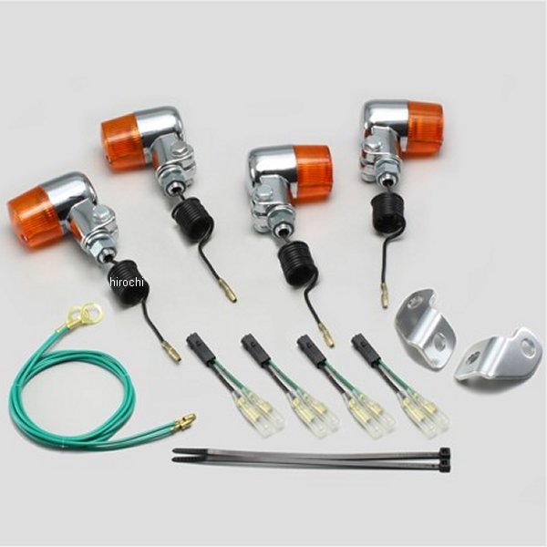 HA5711-02 ハリケーン ミニウインカーキット 02年-13年 250TR オレンジレンズ 4個入り