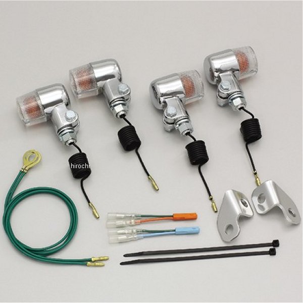 HA5716C-01 ハリケーン ミニウインカーキット 07年-16年 FTR223 クリアレンズ 4個入り