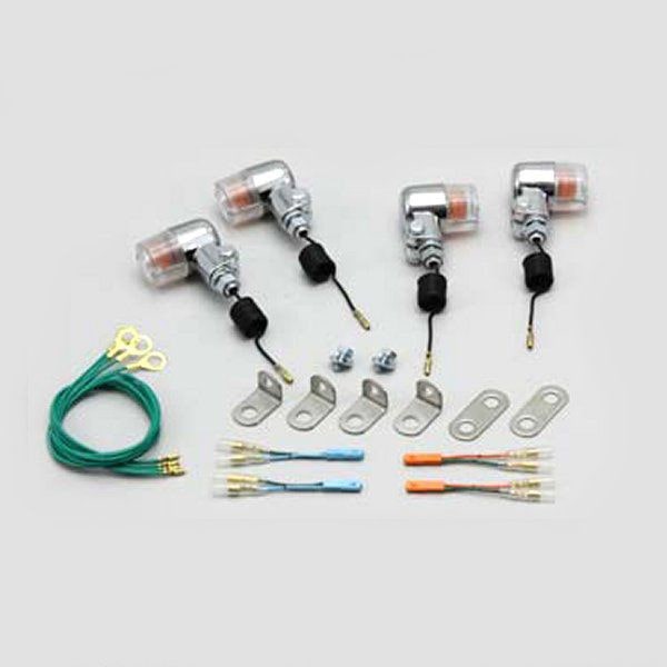 HA5719-01 ハリケーン ミニ ウインカーキット 外径φ35 クリアレンズ ・モンキー FI車