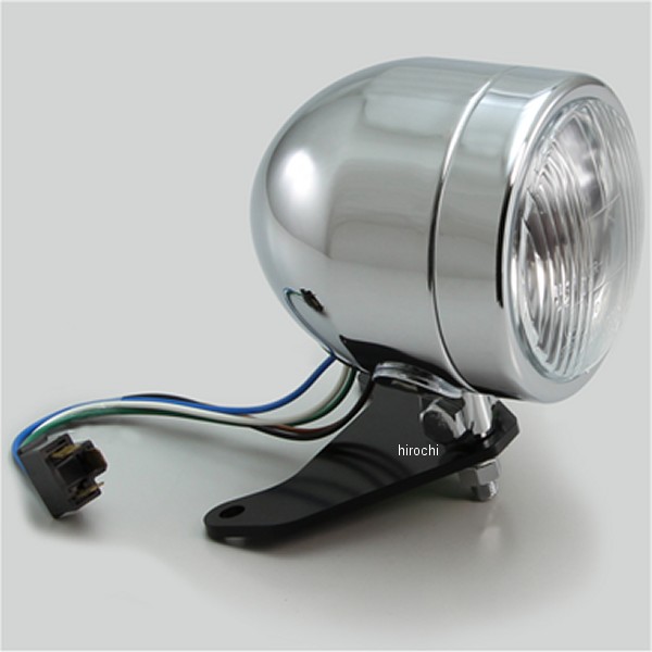 HA5737 ハリケーン 4インチ ブレットライトキット レブル250、レブル500 クロームメッキ