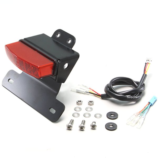 HA5819R ハリケーン テールランプキット レブル250、レブル500 LEDレクタングル レッドレンズ