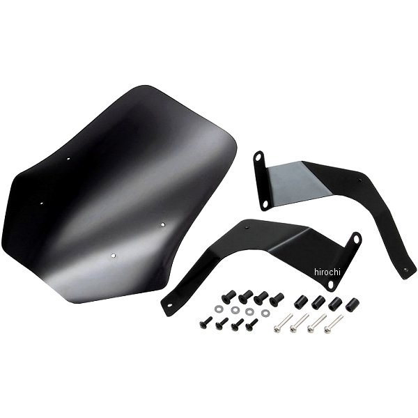 HA6103 ハリケーン スクリーン 16年 グロム ブラックスモーク