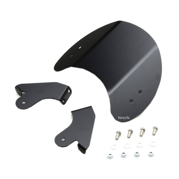 HA6120 ハリケーン フロントバイザー 黒 モンキー125