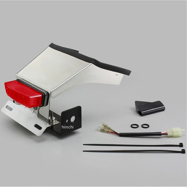 HA6605R ハリケーン フェンダーレスキット 09年-12年 VTR250 黒 LEDレッドテールランプ付き