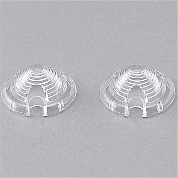 HA6815 ハリケーン ブレットウインカー 交換用 クリアレンズ 2個入り