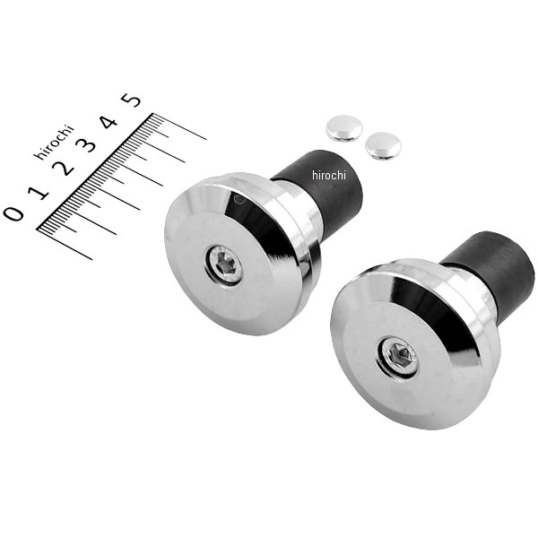 HA7411C ハリケーン アルミ削り出しサイドキャップ Φ1インチハンドル用 アメリカングリップエンド