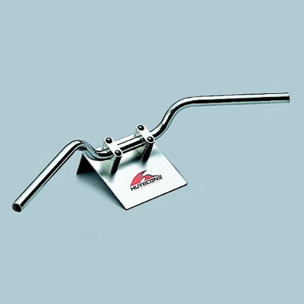 HB0005B-01 ハリケーン Φ7/8インチ ハンドルバー BMコンチ2型 ブラック