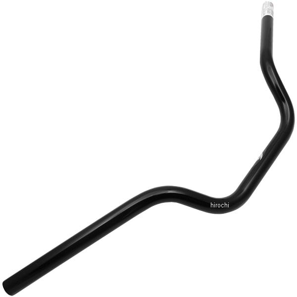 HB0009B-01 ハリケーン Φ7/8インチ ハンドルバー ヨーロピアン1型 ブラック
