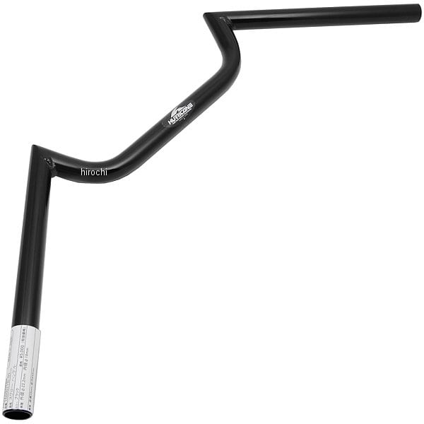 HB0017B-01 ハリケーン Φ7/8インチ ハンドルバー スワロー ブラック