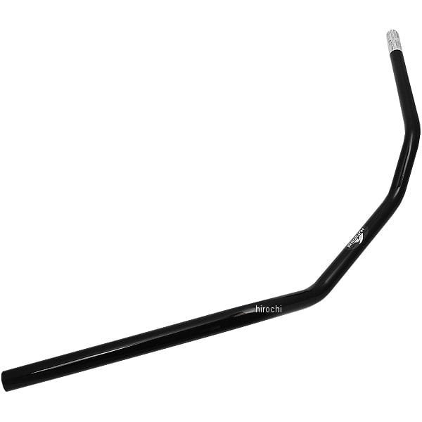 HB0043B-01 ハリケーン Φ7/8インチ ハンドルバー トラッカーLOW ブラック