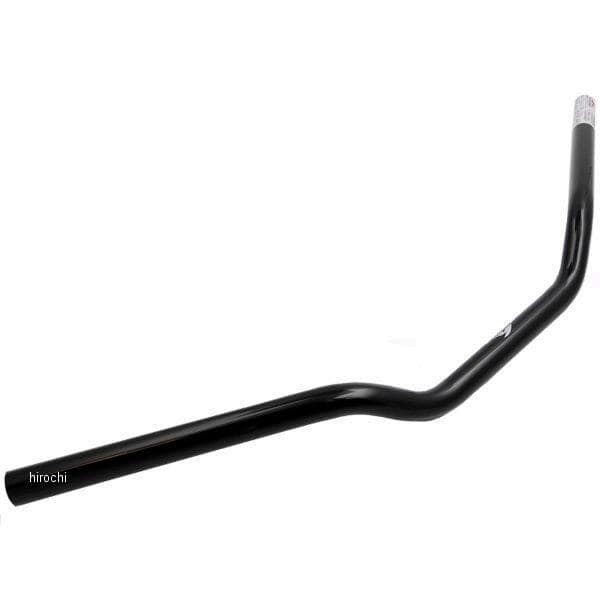 HB0062B-01 ハリケーン Φ7/8インチ ハンドルバー フラットコンチ2型 ブラック