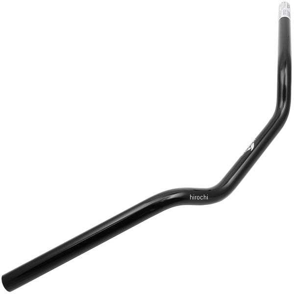 HB0063B-01 ハリケーン Φ7/8インチ ハンドルバー フラットコンチ3型 ブラック