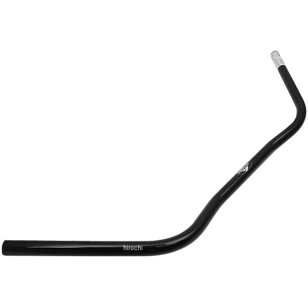 HB0076B-01 ハリケーン Φ7/8インチ ハンドルバー ワイドローオールド1型 ブラック