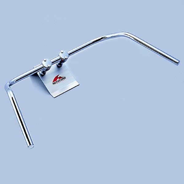 HB0192B-01 ハリケーン Φ1インチ ハンドルバー アーミープルバック ブラック