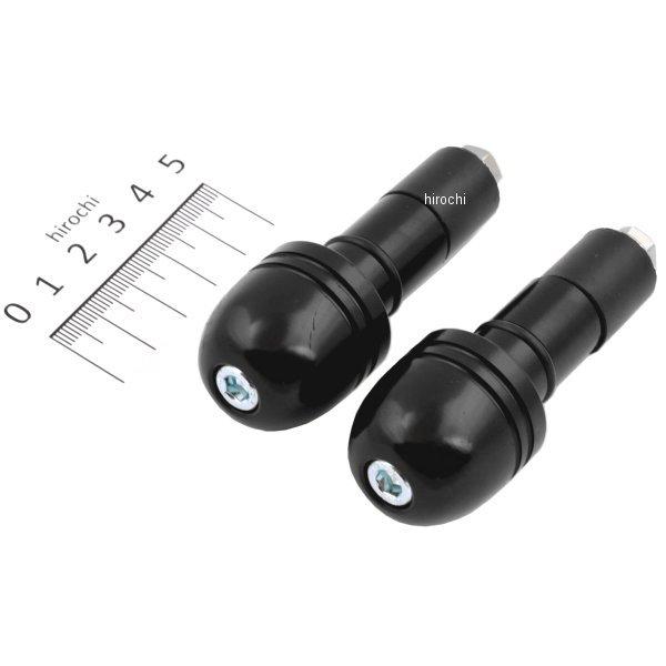 HB0310B-01 ハリケーン アルミ削り出しサイドキャップ ブラック Φ7/8インチハンドル用 ウエイトバランサー