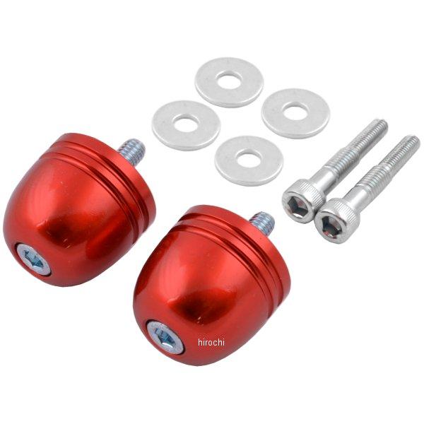 HB0331R ハリケーン アルミ削り出しサイドキャップ レッド Φ7/8インチハンドル用