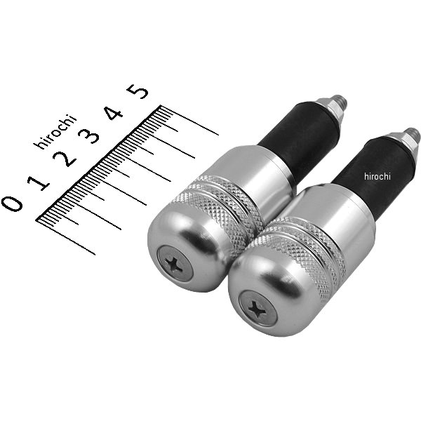 HB0346A ハリケーン アルミ削り出しサイドキャップ シルバー Φ7/8インチハンドル用 (ヤマハ系)