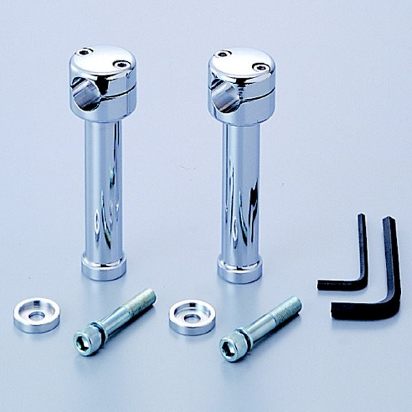 HB0446 ハリケーン 6インチ ドラッグポスト ストレート (Φ1インチハンドル用) ・シャドウ750/1100 / スティ