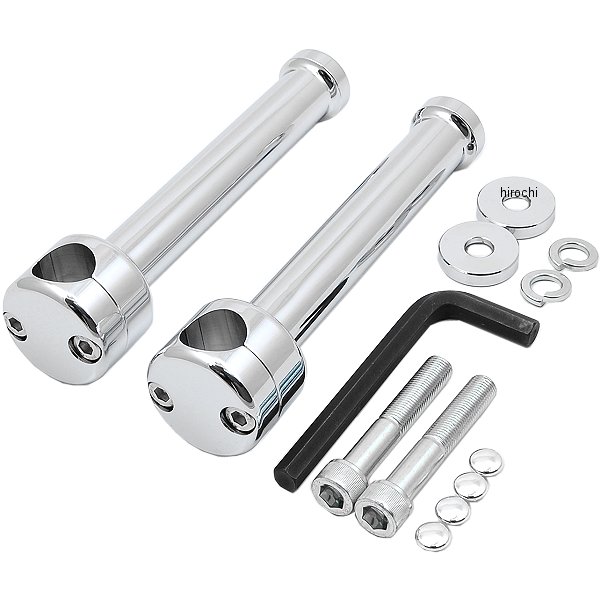 HB0479 ハリケーン 8インチ ドラッグポスト ストレート (Φ1インチハンドル用) ・シャドウ750/1100 / スティ