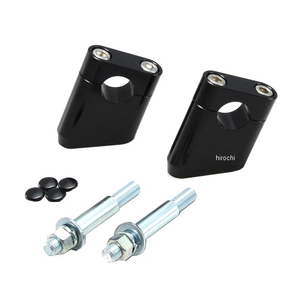 HB0654B ハリケーン セットバックホルダー SR400 ブラックアルマイト