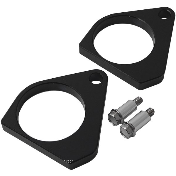 HB0753B ハリケーン ハンドルアップスペーサーH10 ブラックアルマイト 14年 NINJA 1000