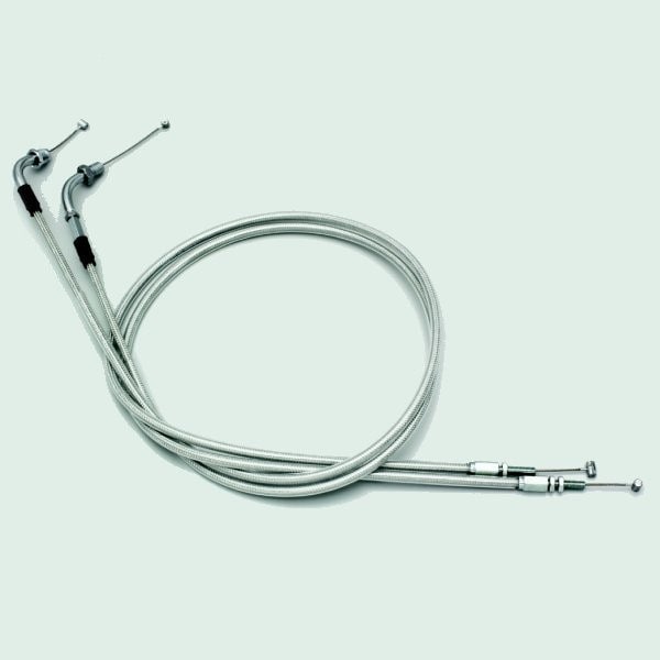 HB6050M ハリケーン スロットルケーブル (+200mmロング) シャドウ