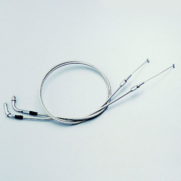 HB6051M ハリケーン スロットルケーブル (+50mmロング) シャドウ