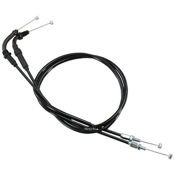 HB6069 ハリケーン ロング スロットルケーブル W ブラック CBR250R