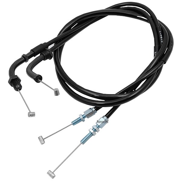 HB6184 ハリケーン スロットルケーブル (+125mmロング) ホンダ ロード系 VTR250