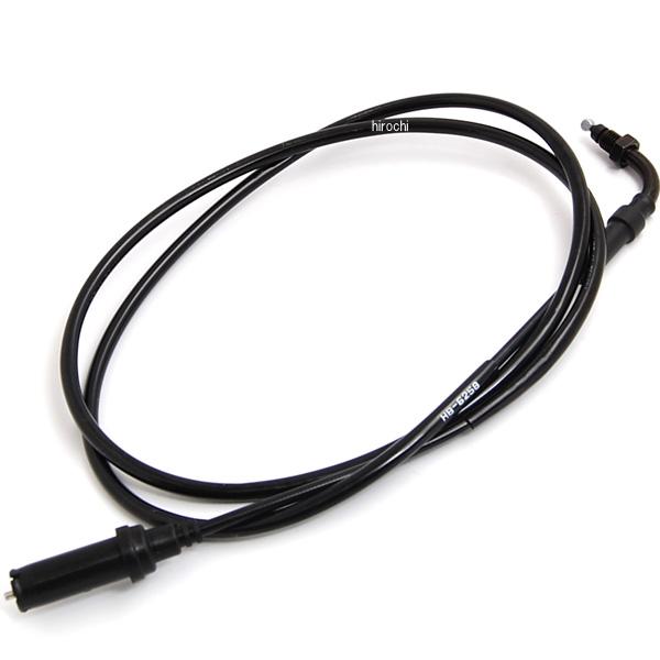 HB6258 ハリケーン スロットルケーブル (+250mmロング ジョイント迄) ライブDio ZX/ライブDio SR/ライブDio