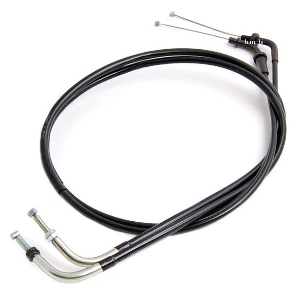 HB6422 ハリケーン スロットルケーブル(+250mmロング) ヤマハ アメリカン系 ビラーゴ250