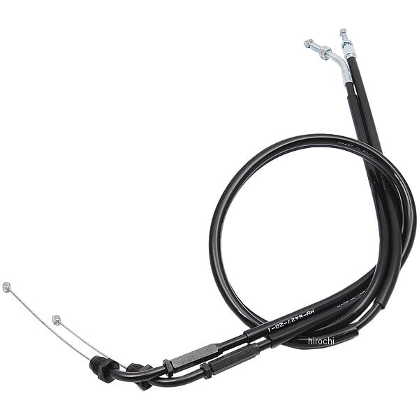 HB6427-20 ハリケーン スロットルケーブル(100mmショート) ヤマハ ロード系 SR400