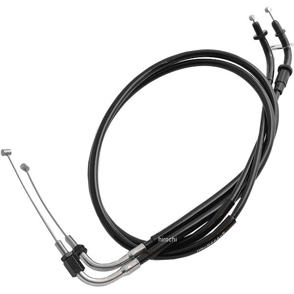 HB6444 ハリケーン スロットルケーブル(+120mmロング) ヤマハ アメリカン系 ドラッグスター400