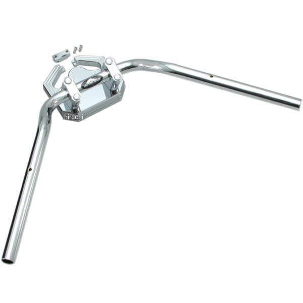 HBK699C ハリケーン ナロープルバック1型 ハンドルキット 98年-08年 スズキ、カワサキ クロームメッキ