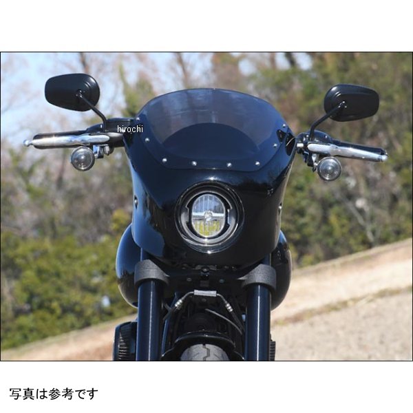 HC75L-SK シックデザイン ティーラ ワイドヘッドカウル スモーク 20年-21年 ハーレー FXLRS 未塗装