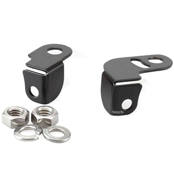 HD-01904 キジマ noランプ専用ステー フロント ハーレーダビッドソン ミラーマウント用 左右セット