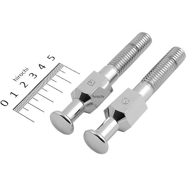 HD-03054 キジマ 荷掛けボルト リアショック用 00年-15年 XL クローム (左右ペア)