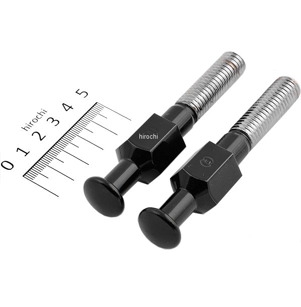 HD-03086 キジマ 荷掛けボルト リアショック用 00年-17年 XL 黒 (左右ペア)