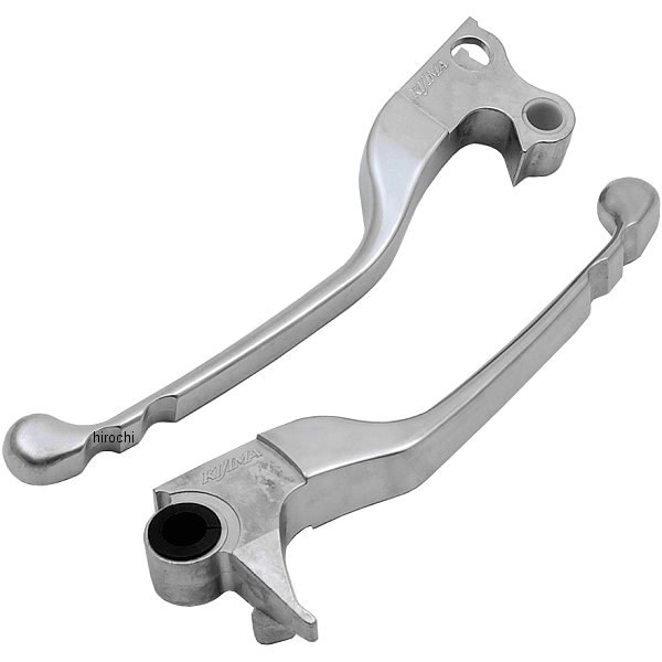 HD-04341 キジマ スリムレバー 96年以降 Big Twin ベアリング無し アルミポリッシュ (左右ペア)