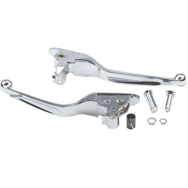 HD-04352 キジマ スリムレバー アルミダイキャスト 08年-16年 ハーレー ツーリング クローム