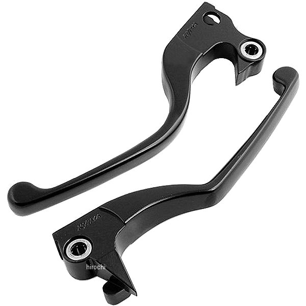HD-04357 キジマ スリムレバー 04年-13年 XL ベアリング付 アルミ黒 (左右ペア)