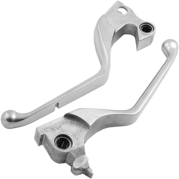 HD-04368 キジマ スリムレバー 14年以降 XL ベアリング付 アルミポリッシュ (左右ペア)
