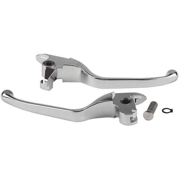 HD-04373 キジマ スリムレバー 16年 FLSS、FLSTFBS アルミビレット クローム (左右ペア)