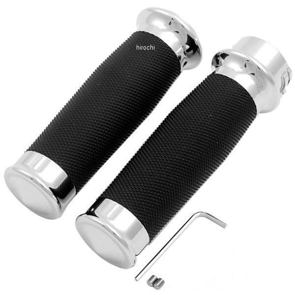 HD-04785 キジマ グリップ メトラ クローム (左右ペア)