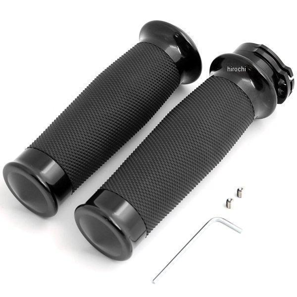 HD-04786 キジマ グリップ メトラ 黒 (左右ペア)